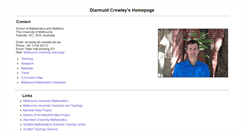 Desktop Screenshot of dcrowley.net